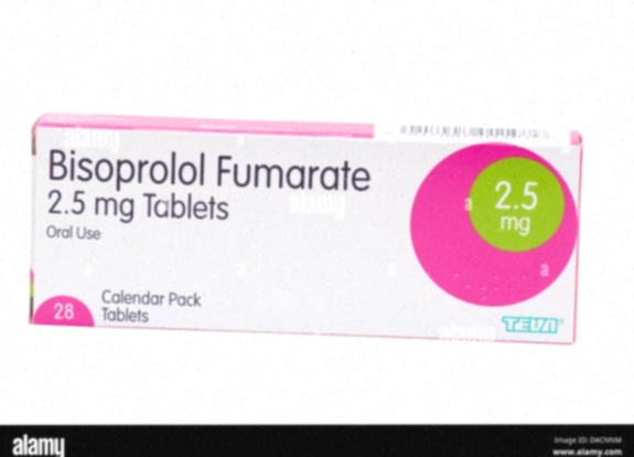 Illustration de comprimés de Bisoprolol