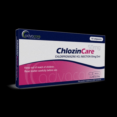 Acheter Chlorpromazine - Illustration de comprimés et emballage