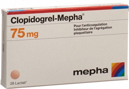 Achat Clopidogrel - Illustration comprimés et panier en ligne