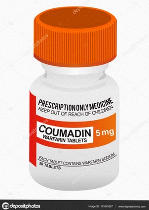 Acheter Coumadin - Illustration d'un comprimé de warfarine
