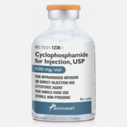 Achat Cyclophosphamide en ligne - Illustration d'une gélule et d'un clavier d'ordinateur