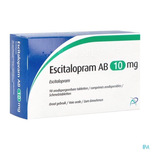 Escitalopram en comprimé - Illustration