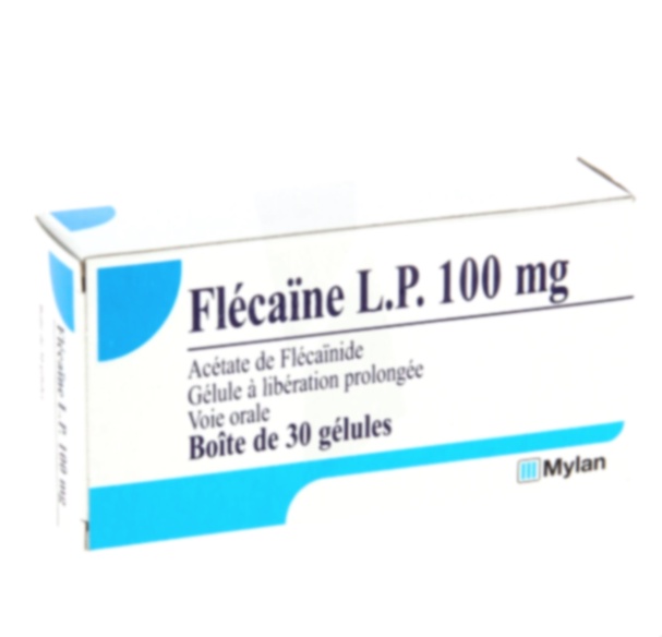 Achat Flecainide en ligne - Flacon de médicaments et ordinateur
