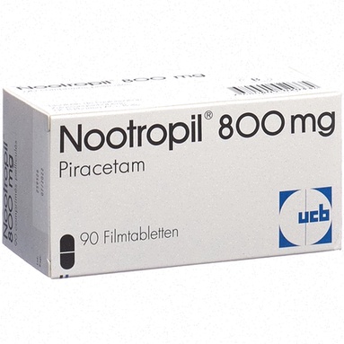 Acheter Nootropil - Illustration de pilule et cerveau