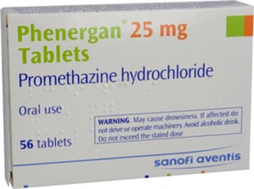 Acheter Phenergan - Illustration comprimés de prométhazine