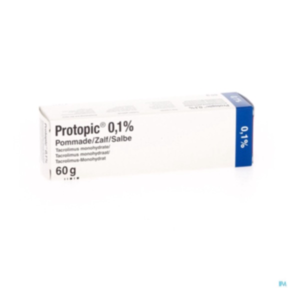 Acheter Protopic - Tube de Protopic 0,1 % sur fond blanc