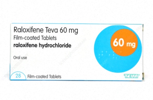 Commande Raloxifene en ligne – Illustration comprimés et boîte