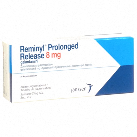 Acheter Reminyl - Illustration de pilules et boîte de Reminyl