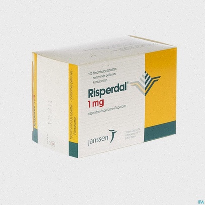Comprimés de Risperdal et boîte générique
