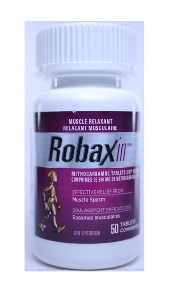 Achat Robaxin en ligne - Comprimés de Robaxin