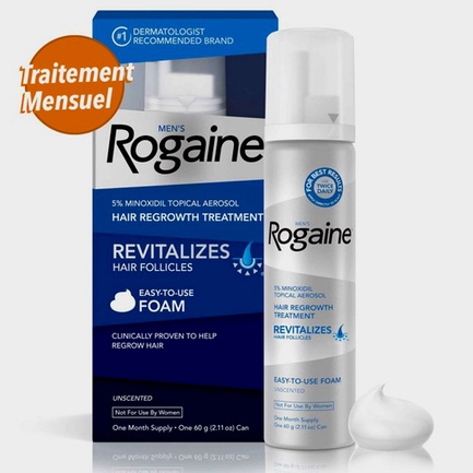 Acheter Rogaine – Flacon de minoxidil et mousse