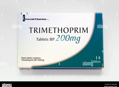 Achat Trimethoprim pas cher en ligne – Illustration de comprimés et boîte