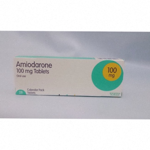 Acheter Amiodarone - comprimés et boîte de médicament