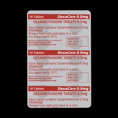 Acheter Decadron - illustration d'une boîte de comprimés