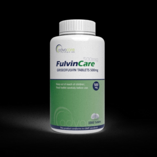 Acheter Griseofulvin - Illustration de gélules sur fond médical