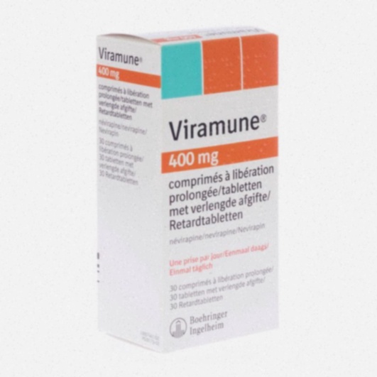 Acheter Viramune - présentation du comprimé et profil du patient